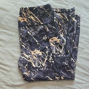 Constantly Varied Gear Black and Gold Cropped Pants